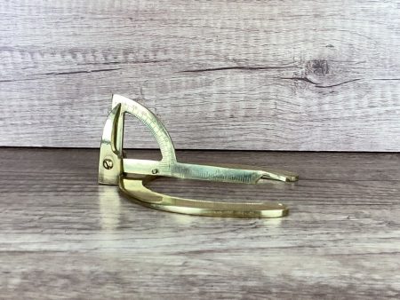 HOOF GAUGE, BRASS, ANVIL BRAND Fashion