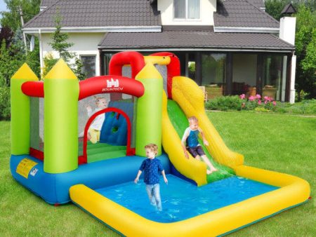 Inflatable Bounce House Water Slide Jump Bouncer without Blower Discount