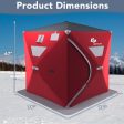 2-person Portable Ice Shelter Fishing Tent with Bag Cheap