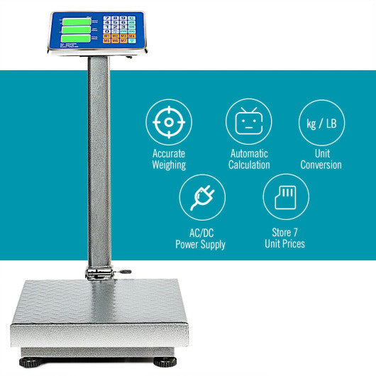 660 lbs Weight Platform Scale Digital Floor Folding Scale For Sale