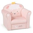 Kids Lamb Sofa Children Armrest Couch Sale