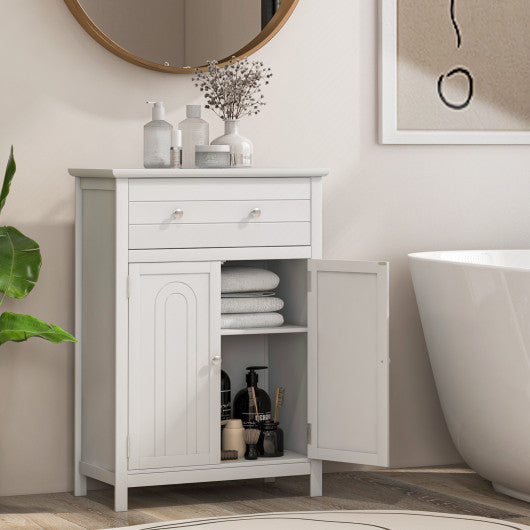 Free Standing Bathroom Storage Cabinet with Large Drawer Supply