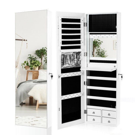 Multipurpose Storage Cabinet with 4 Drawers-White For Cheap