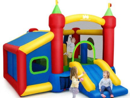 Inflatable Bounce House Kids Slide Jumping Castle without Blower Supply