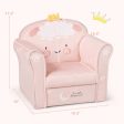 Kids Lamb Sofa Children Armrest Couch Sale