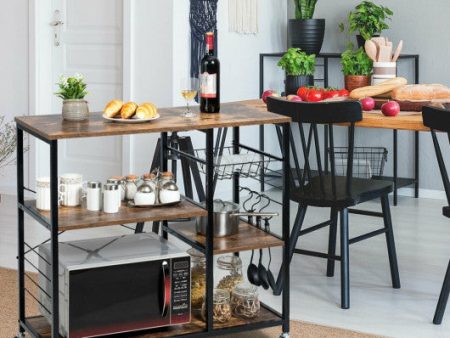 Rolling Industrial Kitchen Baker’s Storage Shelf Online