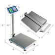 660 lbs Weight Platform Scale Digital Floor Folding Scale For Sale