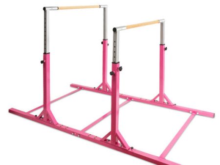 Kids Adjustable Width & Height Gymnastics Parallel Bars on Sale