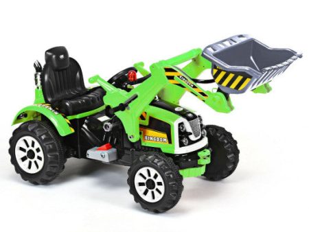 12 V Battery Powered Kids Ride on Dumper Truck-Green Cheap