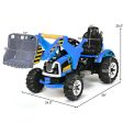 12 V Battery Powered Kids Ride on Dumper Truck-Blue Online