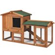 58 Inch Weatherproof Wooden Rabbit Hutch Supply