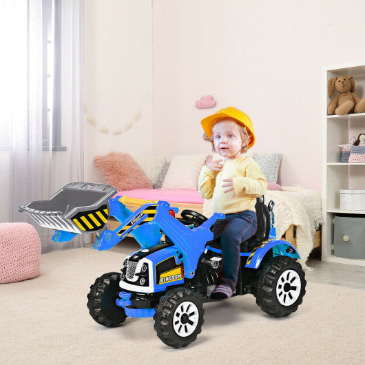 12 V Battery Powered Kids Ride on Dumper Truck-Blue Online