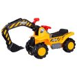 Outdoor Kids Ride On Construction Excavator with Safety Helmet Online