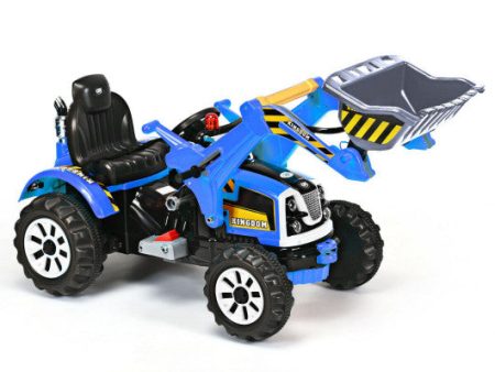 12 V Battery Powered Kids Ride on Dumper Truck-Blue Online