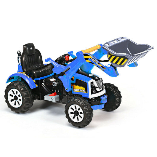 12 V Battery Powered Kids Ride on Dumper Truck-Blue Online