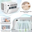 15000 BTU Window Air Conditioner-White For Sale