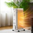 1500W Electric Space Heater with 3 Heat Settings and Safe Protection Sale