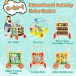 6-In-1 Developmental Learning Educational Toy with Bead Maze Online Hot Sale