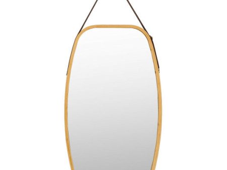 30 Inch Modern Rectangle Wall Hanging Framed Mirror Fashion