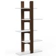 5-Tier Freestanding Bookshelf with Anti-Toppling Device Online Hot Sale