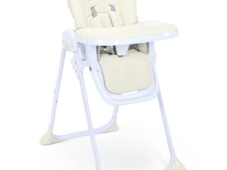 Baby Convertible High Chair with Wheels-Beige Sale