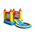 Inflatable Kids Slide Bounce House with 550w Blower Hot on Sale