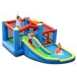 Inflatable Kids Water Slide Bounce Castle with 480W Blower on Sale