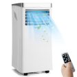 10000BTU 3-in-1 Portable Air Conditioner with Remote Control-White Online Hot Sale