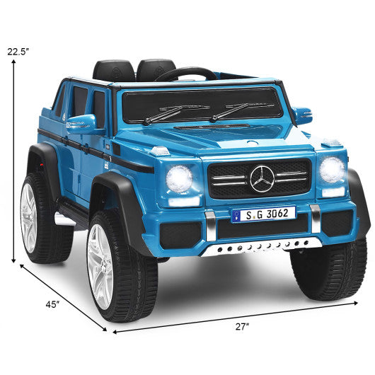 12V Licensed Mercedes-Benz Kids Ride On Car-Navy Online Hot Sale