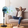 16 Inches Adjustable Height Fan with Quiet Oscillating Stand for Home and Office Sale