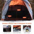 2 Person Portable Pickup Tent with Carry Bag-L Fashion