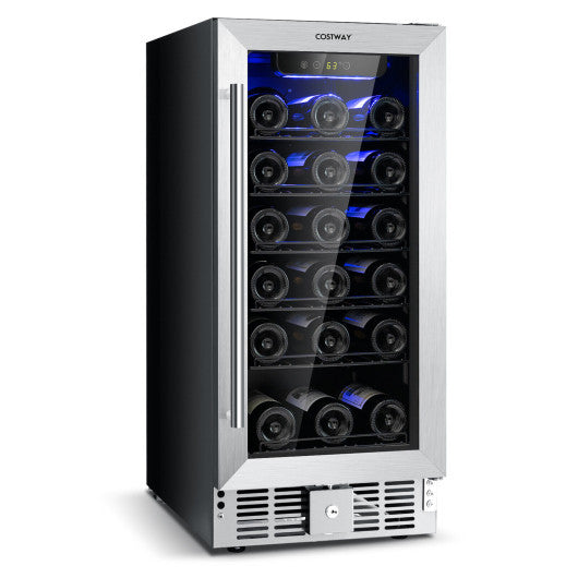 15 Inch 30-Bottle Wine Cooler with Temperature Memory Discount