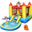 Inflatable Kids Slide Bounce House with 550w Blower Hot on Sale