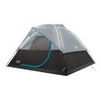 Coleman OneSource Rechargeable 4-Person Camping Dome Tent w Airflow System  LED Lighting [2000035457] Hot on Sale