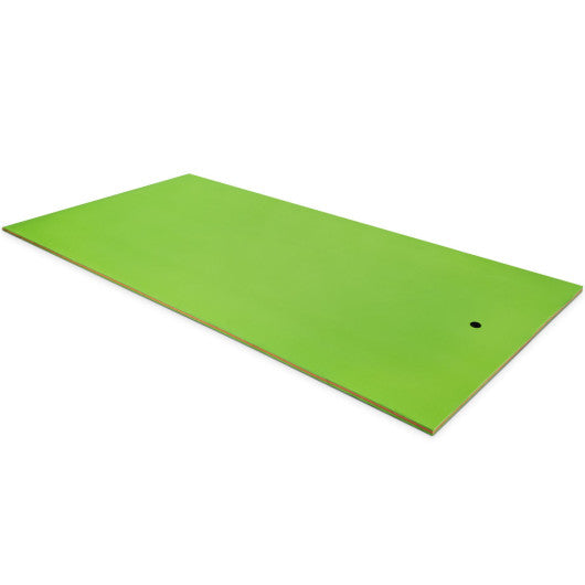 12’ x 6’ 3 Layer Floating Water Pad-Green Supply