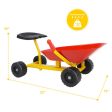 8  Heavy Duty Kids Ride-on Sand Dumper w  4 Wheels-Red Online now