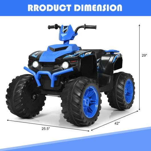 12V Kids 4-Wheeler ATV Quad Ride On Car -Navy Online now