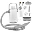 1000W Multifunction Portable Hand-held Steam Cleaner with 10 Accessories-Gray Online Sale