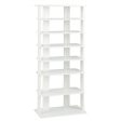 7 Tiers Vertical Shoe Rack for Front Door-White Online Sale