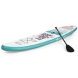 10.5 ft Inflatable Stand Up Paddle Board Surfboard with Aluminum Paddle Pump-11 ft Online Sale