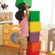 12 Pieces 5.5 Inch Soft Colorful Foam Building Blocks Online Sale