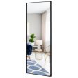 59  Full Length Mirror Large Rectangle Bedroom Mirror-Black For Sale