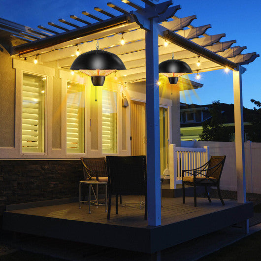 1500W Electric Patio Heater with IPX4 Waterproof Online now