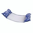 Aqua Leisure 4-In-1 Monterey Hammock Supreme XL 53  x 31.5  - Hibiscus Pineapple Royal Blue [APL18904S2] Hot on Sale