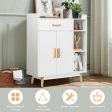 Floor Storage Cabinet Free Standing Cupboard Chest Hot on Sale