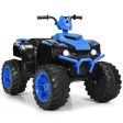 12V Kids 4-Wheeler ATV Quad Ride On Car -Navy Online now