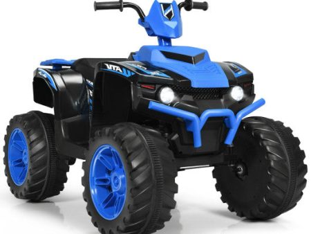 12V Kids 4-Wheeler ATV Quad Ride On Car -Navy Online now