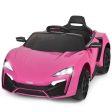 12V 2.4G RC Electric Vehicle with Lights-Pink Online Hot Sale