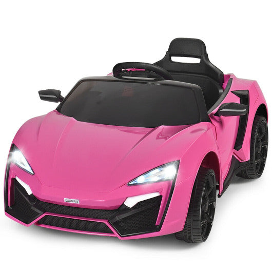 12V 2.4G RC Electric Vehicle with Lights-Pink Online Hot Sale