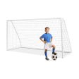 12 x 6 Feet Soccer Goal with Strong PVC Frame and High-Strength Netting Online now